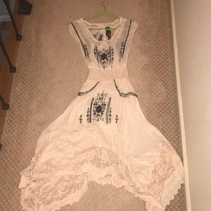 Free People Embroidered Dress
